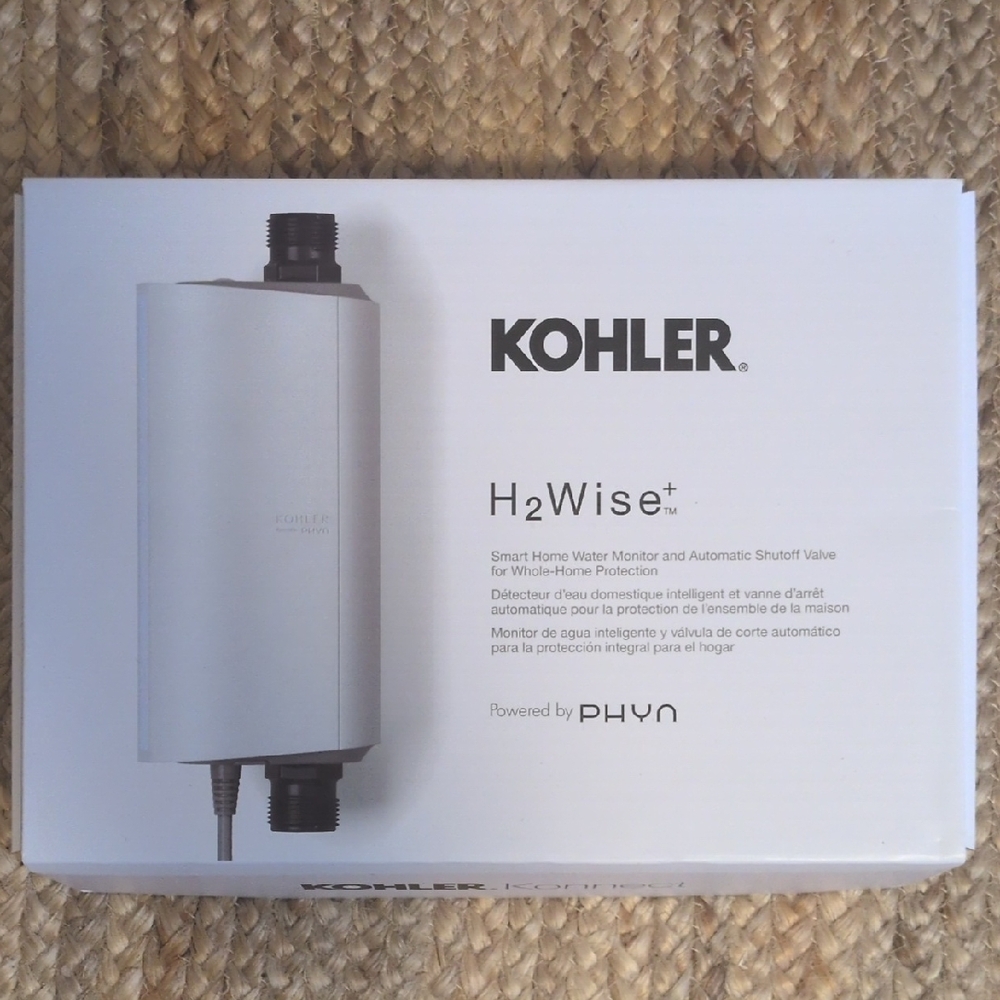 Kohler H2Wise+ Smart Home Water Monitor - Silver